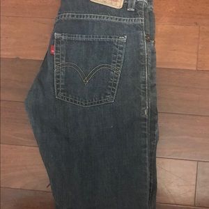 Levi Strauss 511 Skinny Blue Jeans, size 27x27